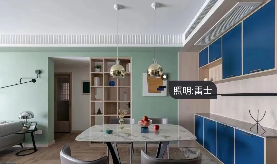 空間塑成彩色積木，只為滿足二位公主的少女心
