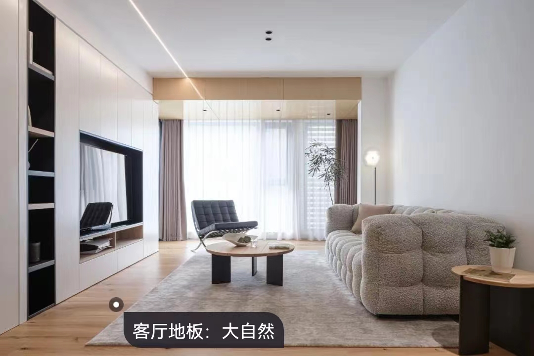 空間規劃師丨色彩層次映射功能變化，刪繁就簡的輕盈自宅