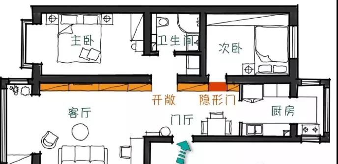 小兩口看婚房，男友嫌棄老破小，裝完后他傻眼了