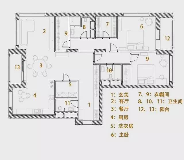 南昌工程師的140㎡北歐風，次臥改成辦公區成“C位”！