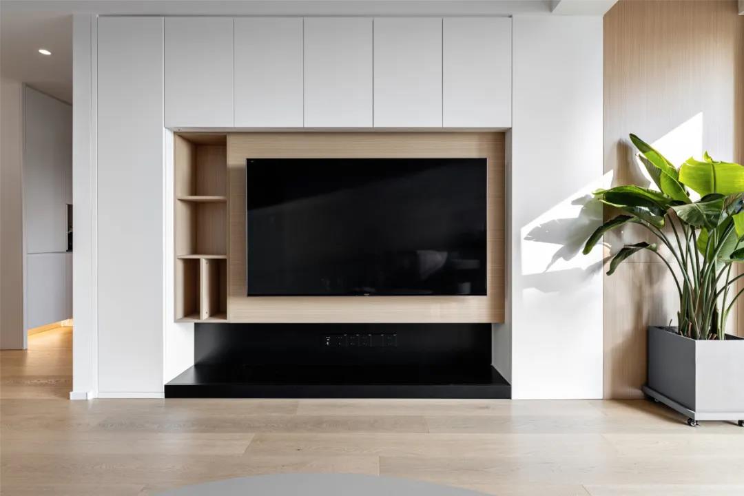 鄭州106㎡三居，全屋定制柜“斤斤計較”，一寸空間都不舍得！