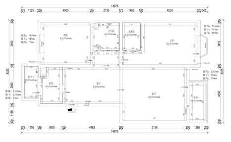 戶型優化丨這套120㎡新中式家，把每個房間功能發揮到極致